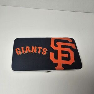 San Francisco Giants Clutch Wallet Purse Women Black Orange MLB New With Tags
